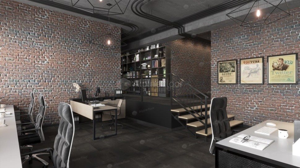 Виниловая плитка "Alpine Floor" Light Stone Ларнака (608*303*2,5 мм) — купить в Ростове-на-Дону