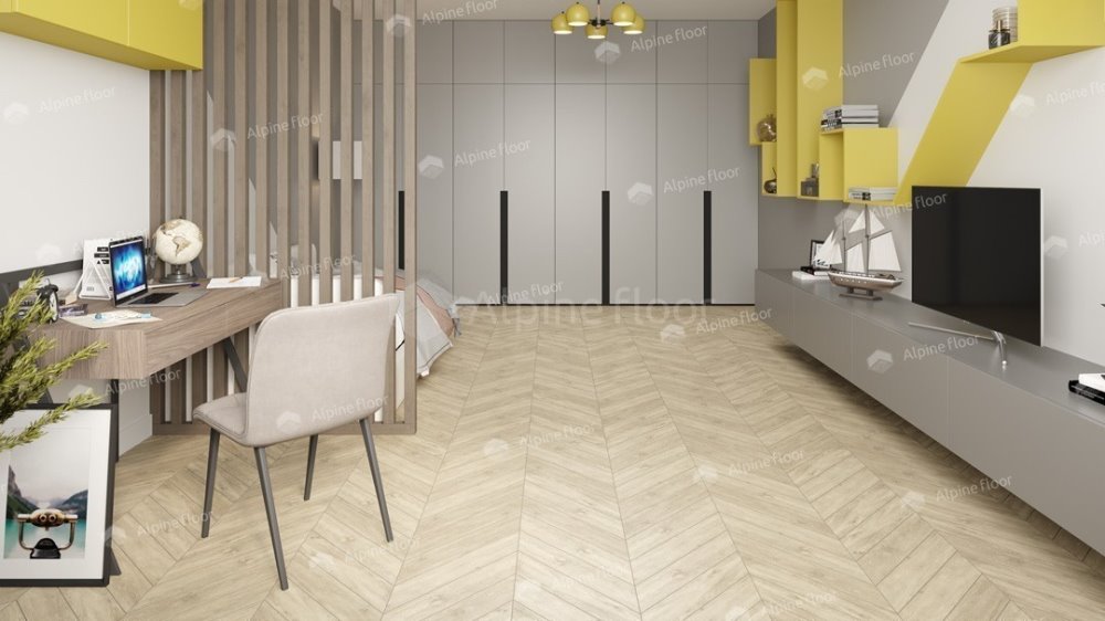 LVT плитка "Alpine Floor" Сонома (555*127*2,5 мм) — купить в Ростове-на-Дону
