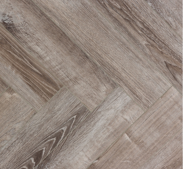 Виниловый ламинат SPC "Cronafloor" Herringbone Дуб Тулон (640*128*4,5 мм) — купить в Ростове-на-Дону