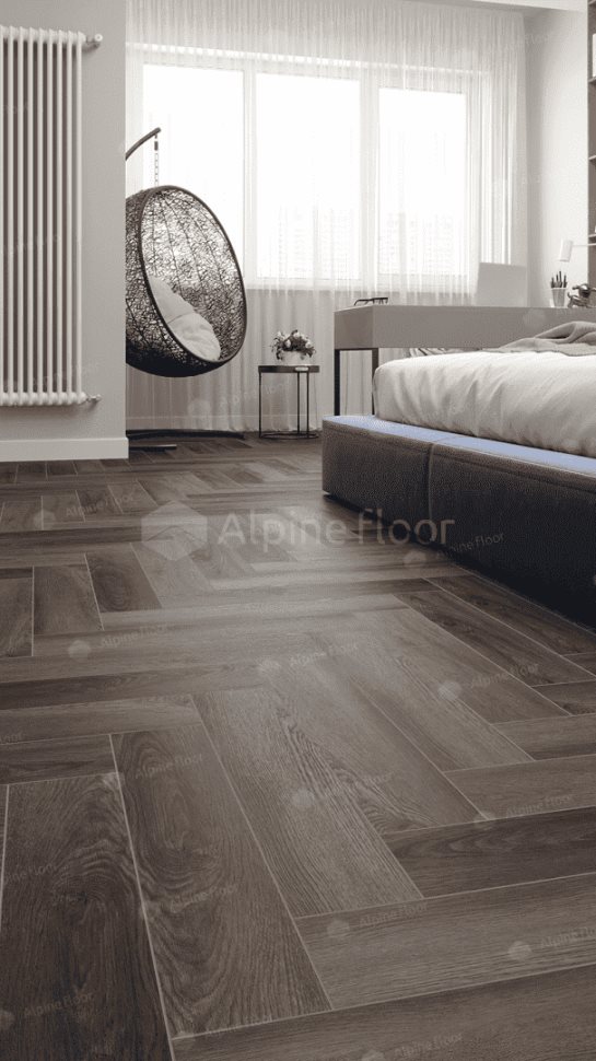 Виниловый ламинат "Alpine Floor" Parquet Light Дуб Фафнир (600*125*4 мм) — купить в Ростове-на-Дону