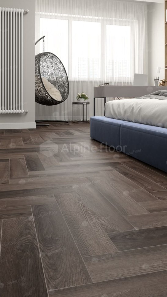 Виниловая плитка "Alpine Floor" Parquet LVT Фафнир (590*118*2,5 мм) — купить в Ростове-на-Дону
