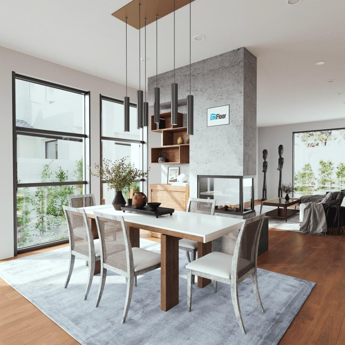 Виниловое напольное покрытие ScandiWood 18 Дуб Корица (180*1220*5 мм) — купить в Ростове-на-Дону