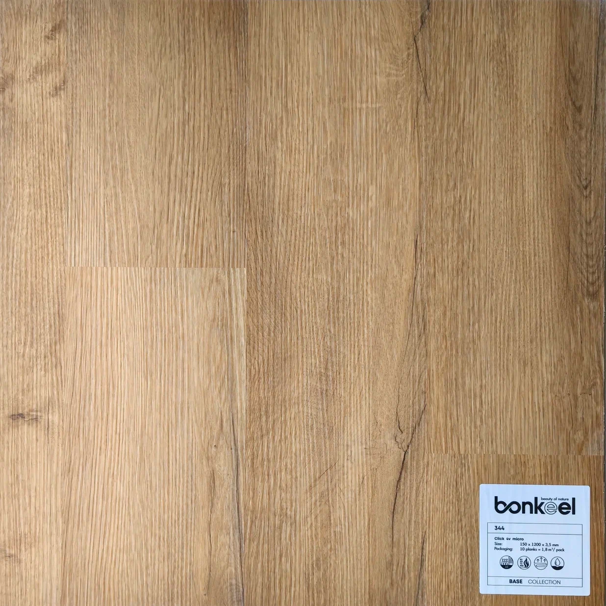 Плитка ПВХ "Bonkeel" Base New 344 (1220*150*3,5 мм) — купить в Ростове-на-Дону