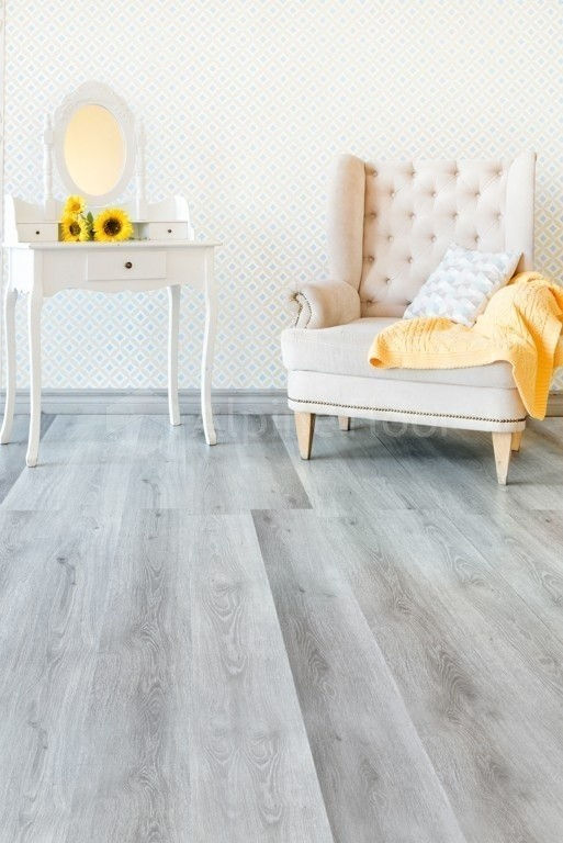 Кварцвиниловая плитка "Alpine Floor" Дуб Пепельный  (1219*184*2мм) — купить в Ростове-на-Дону