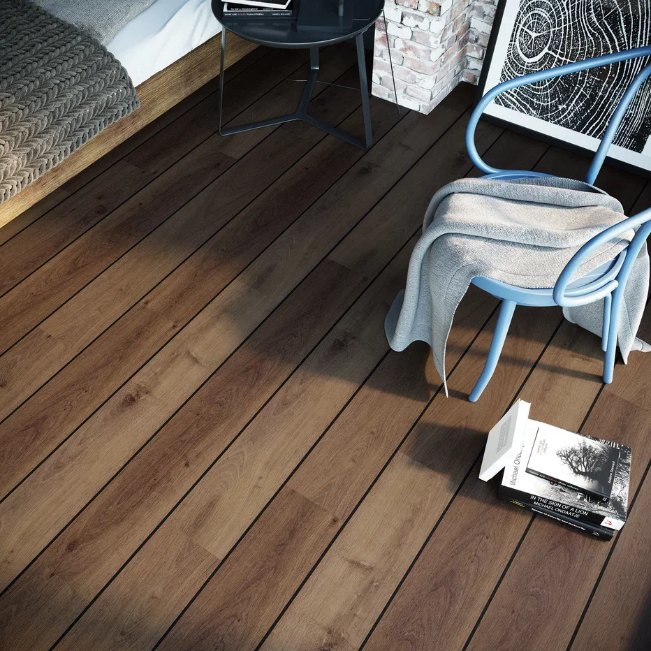 SPC ламинат "Invictus" Highland Oak Chocolate (1213*178*6мм) — купить в Ростове-на-Дону