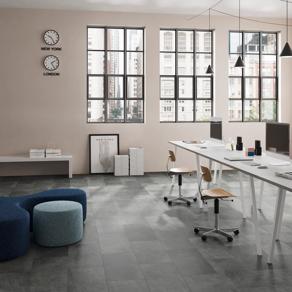 SPC ламинат "Invictus" Groovy Granite Steel (603*298*6мм) — купить в Ростове-на-Дону