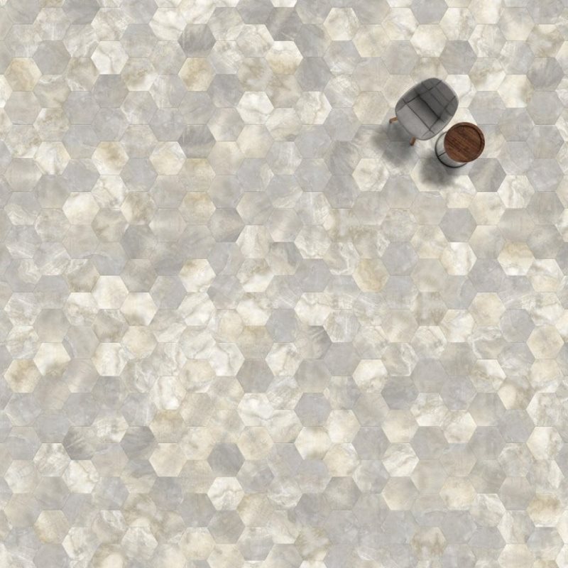 Виниловая плитка Big Hexagon 294 (452,64*392*2,5 мм) — купить в Ростове-на-Дону