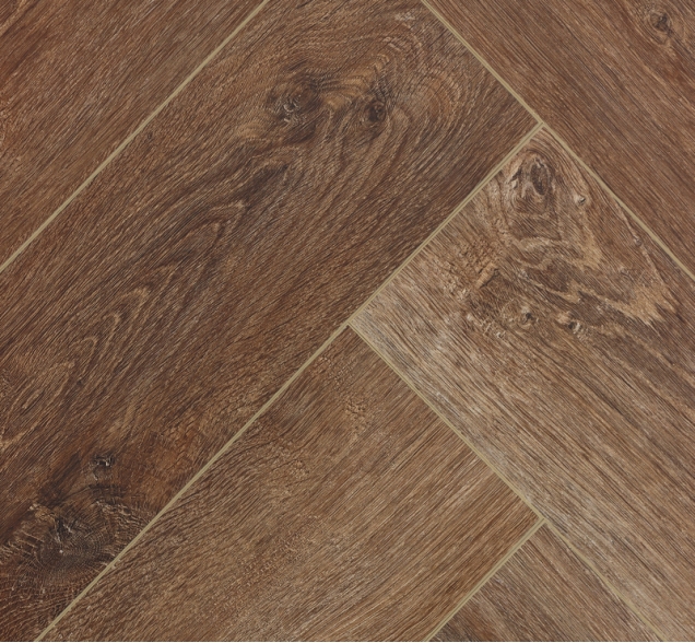 Виниловый ламинат SPC "Cronafloor" Herringbone Дуб Тулуза (640*128*4,5 мм) — купить в Ростове-на-Дону