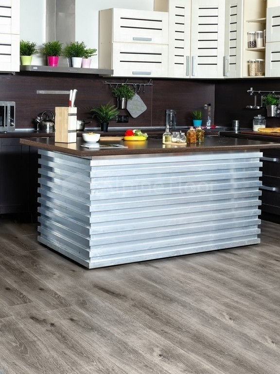Кварцвиниловая плитка "Alpine Floor" Дуб Дымчатый (1219*184*3мм) — купить в Ростове-на-Дону