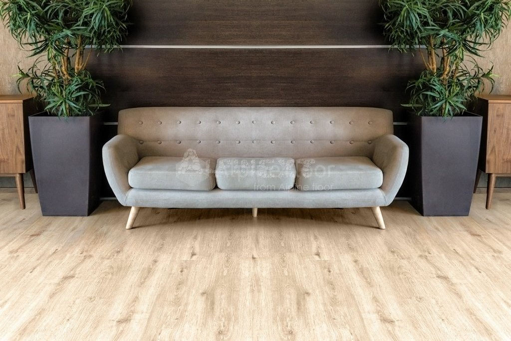 Замковая ПВХ плитка "Alpine Floor" Дуб Ваниль  (1220*183*4мм) — купить в Ростове-на-Дону