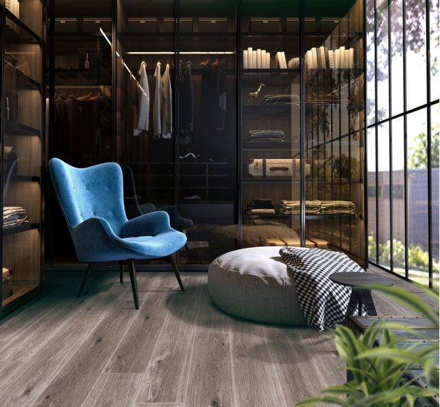 SPC ламинат "CronaFloor" Wood 4V Дуб Хельсинки (1200*180*4 мм) — купить в Ростове-на-Дону