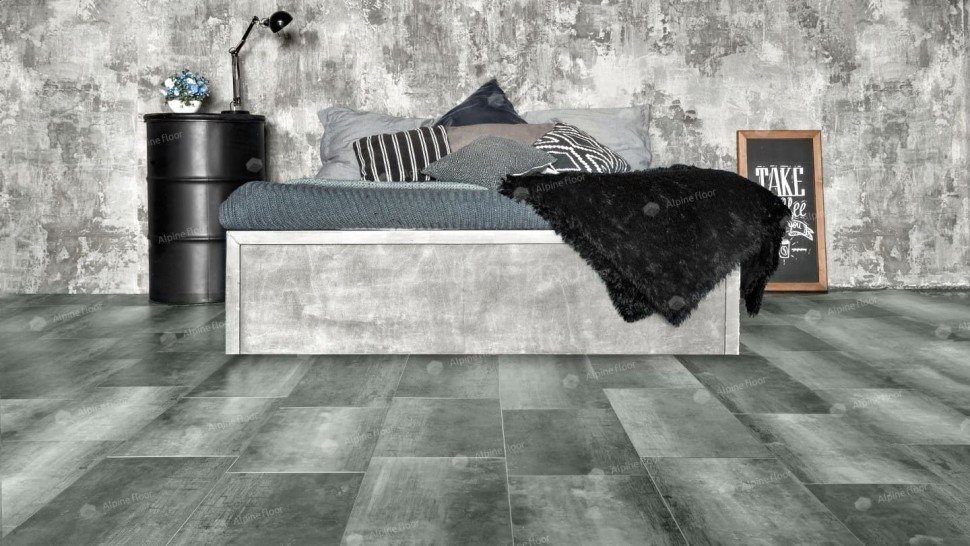 Виниловая плитка "Alpine Floor" Light Stone Корнуолл (608*303*2,5 мм) — купить в Ростове-на-Дону