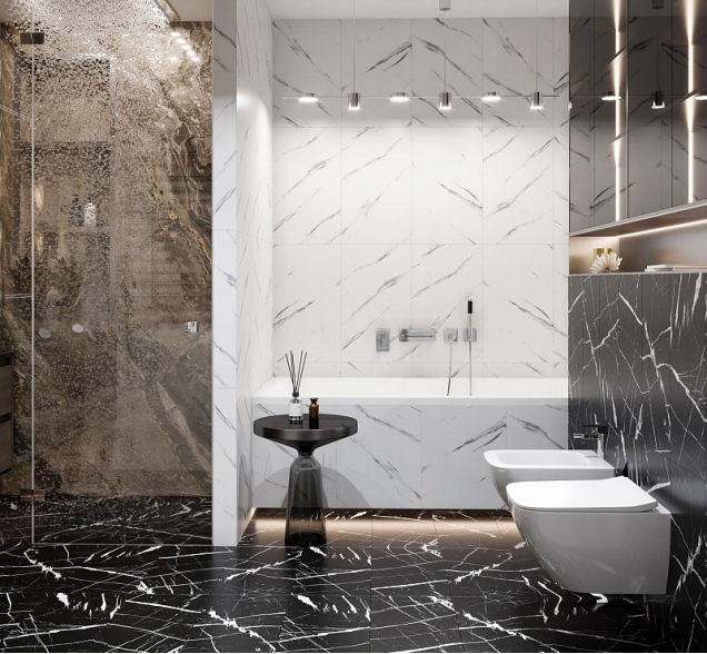 SPC ламинат "CronaFloor" Stone 4V Ноче (600*300*4 мм) — купить в Ростове-на-Дону