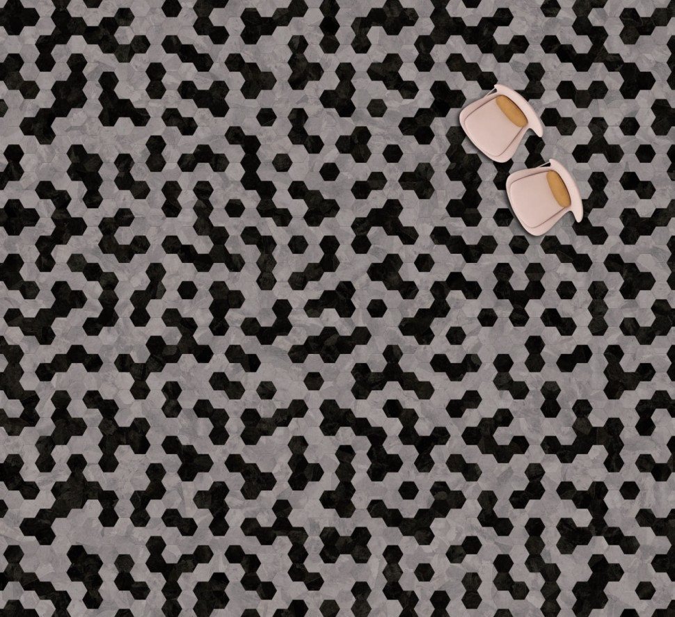 Виниловая плитка "Moduleo" Moods Hexagon 336 (226,32*196*2,5 мм) — купить в Ростове-на-Дону