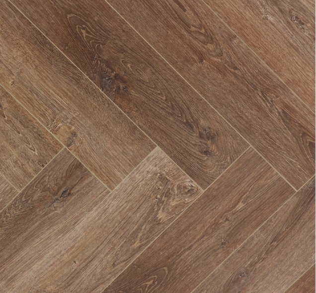 Виниловый ламинат SPC "Cronafloor" Herringbone Дуб Тулуза (640*128*4,5 мм) — купить в Ростове-на-Дону