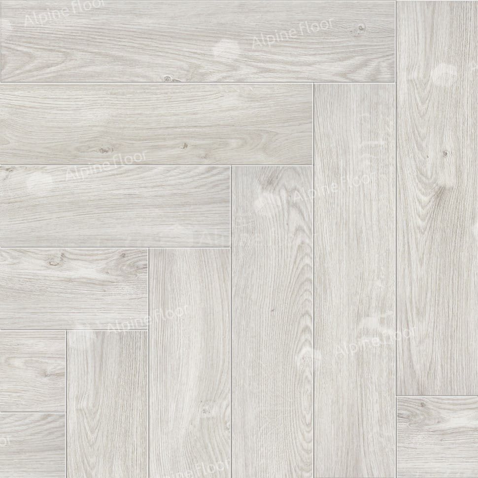 Виниловая плитка "Alpine Floor" Parquet LVT Снежный (590*118*2,5 мм) — купить в Ростове-на-Дону
