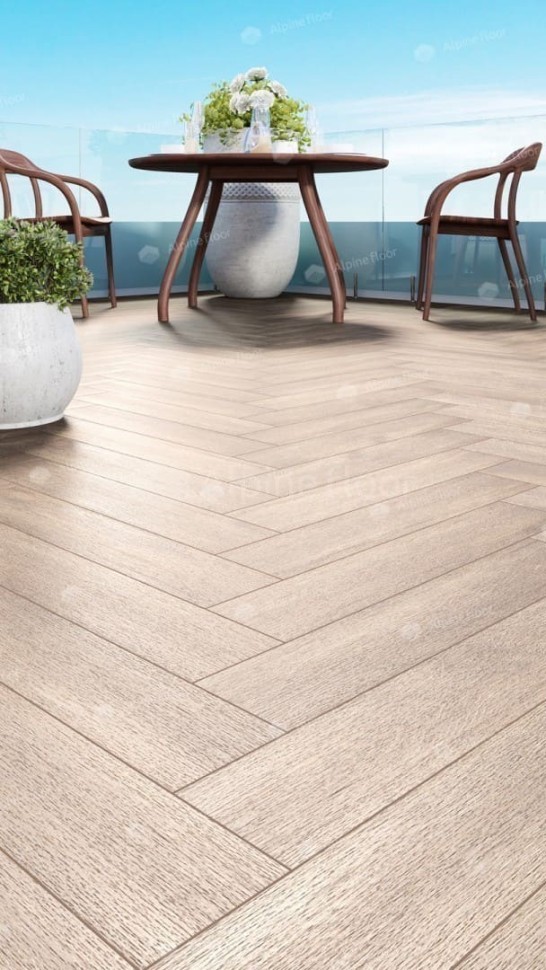 Виниловая плитка "Alpine Floor" Parquet LVT Макадамия (590*118*2,5 мм) — купить в Ростове-на-Дону