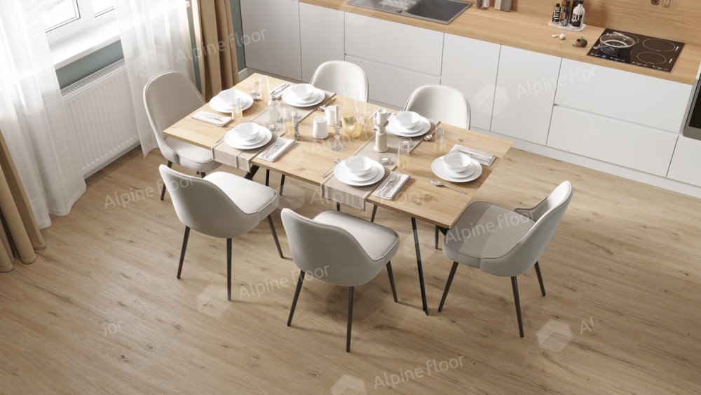 SPC Ламинат "Alpine Floor" Ларго (1220*183*4 мм) — купить в Ростове-на-Дону