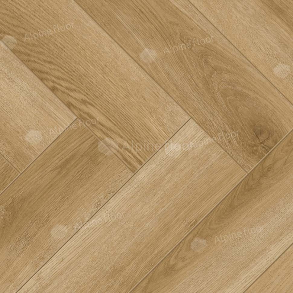 Ламинат "Alpine Floor" Herringbone Дуб Эльзас (606*101*8 мм) — купить в Ростове-на-Дону