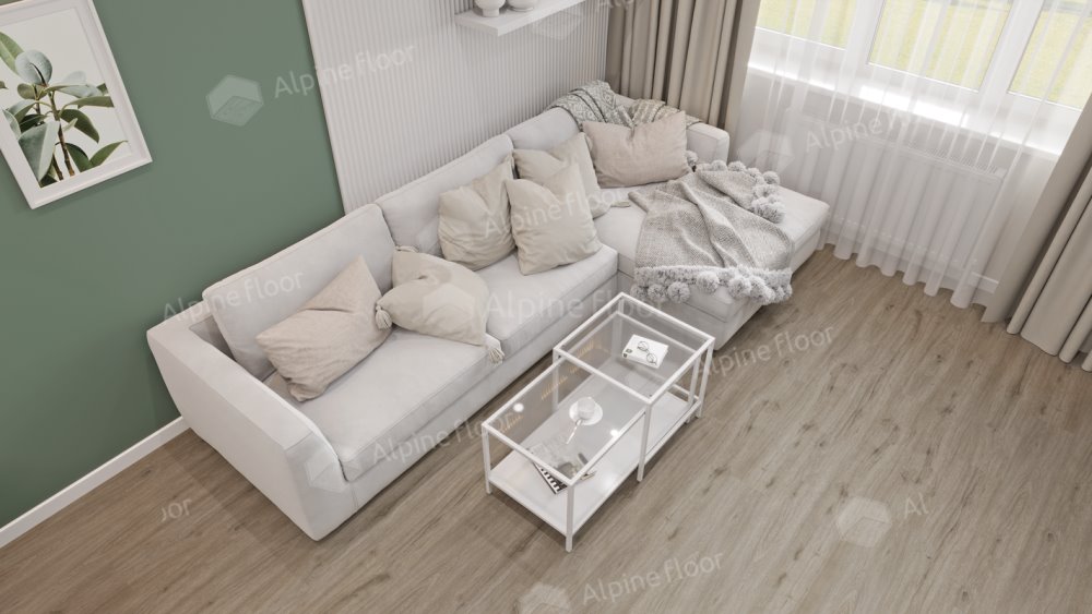 SPC Ламинат "Alpine Floor" Прэсто (1220*183*4 мм) — купить в Ростове-на-Дону