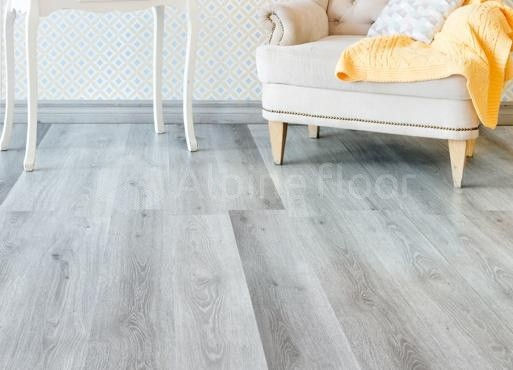 Кварцвиниловая плитка "Alpine Floor" Дуб Пепельный  (1219*184*2мм) — купить в Ростове-на-Дону