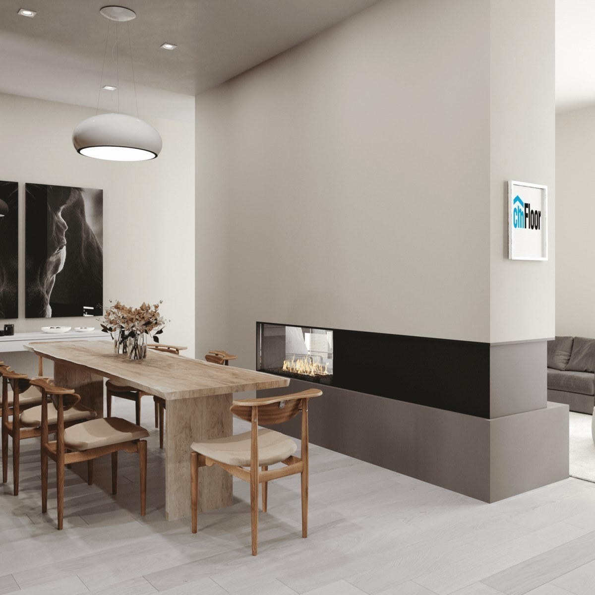 Виниловое напольное покрытие ScandiWood 02 Дуб Белый (180*1220*5 мм) — купить в Ростове-на-Дону