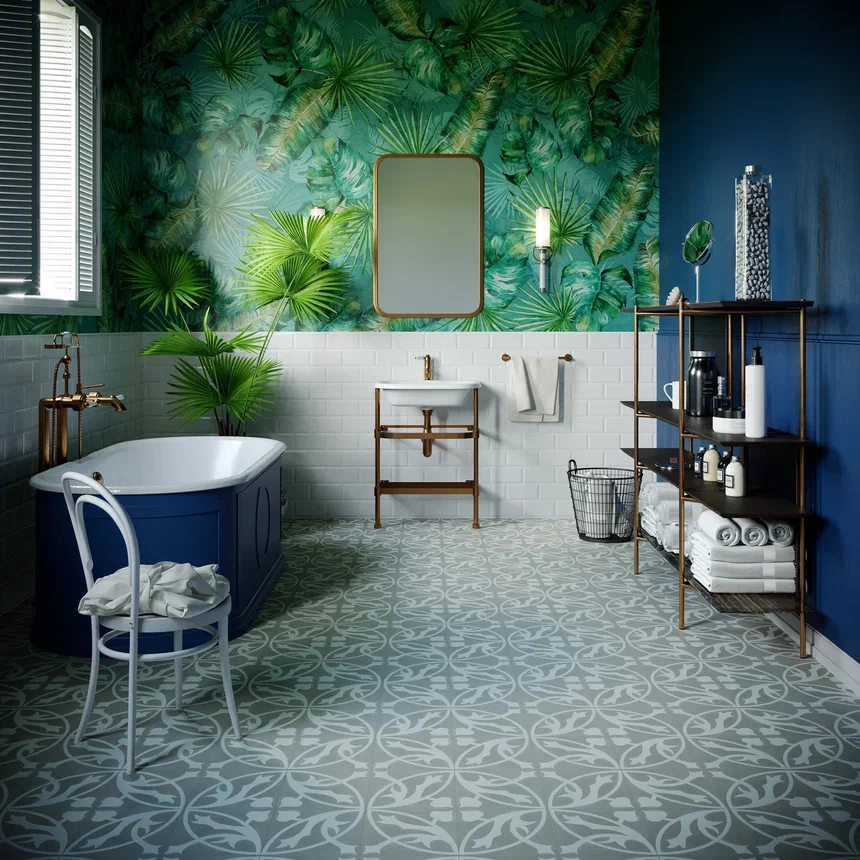 Кварцвиниловая плитка "Invictus" Victorian Deco Smoke (229*229*2,5мм) — купить в Ростове-на-Дону