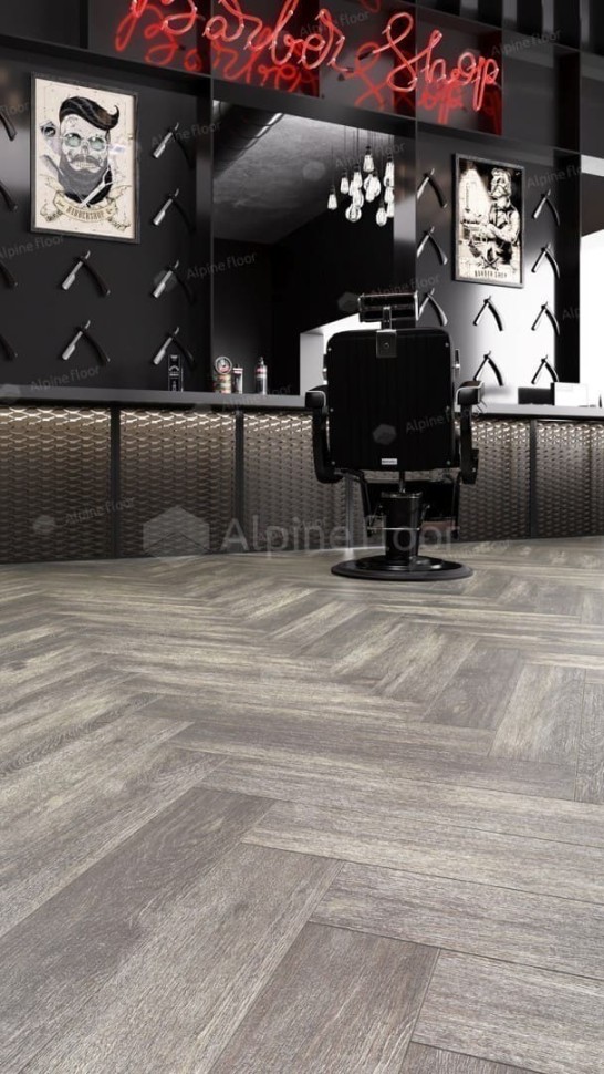 Виниловая плитка "Alpine Floor" Parquet LVT Венге Грей (590*118*2,5 мм) — купить в Ростове-на-Дону