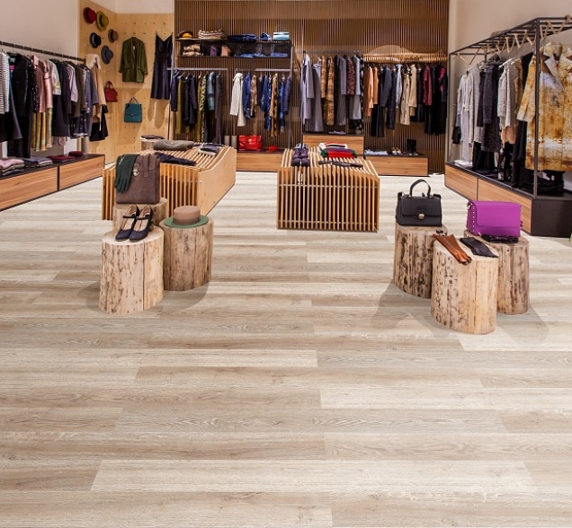 SPC ламинат "CronaFloor" Nano 4V Дуб Светлый (1200*180*3,5 мм) — купить в Ростове-на-Дону