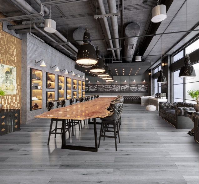 SPC ламинат "CronaFloor" Wood 4V Дуб Серый (1200*180*4 мм) — купить в Ростове-на-Дону