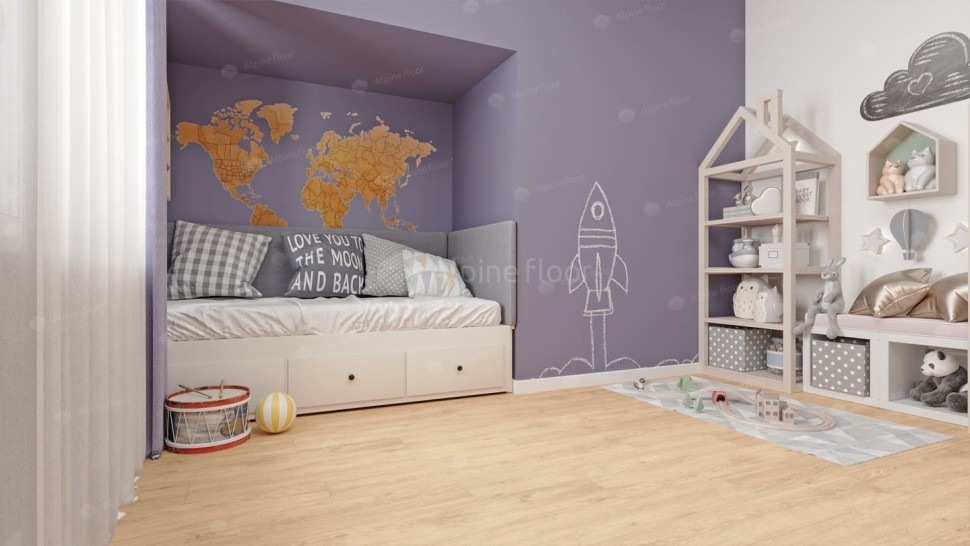 Виниловый ламинат "Alpine Floor" Classic Light MC Дуб Ваниль Селект (1220*183*3,5 мм) — купить в Ростове-на-Дону