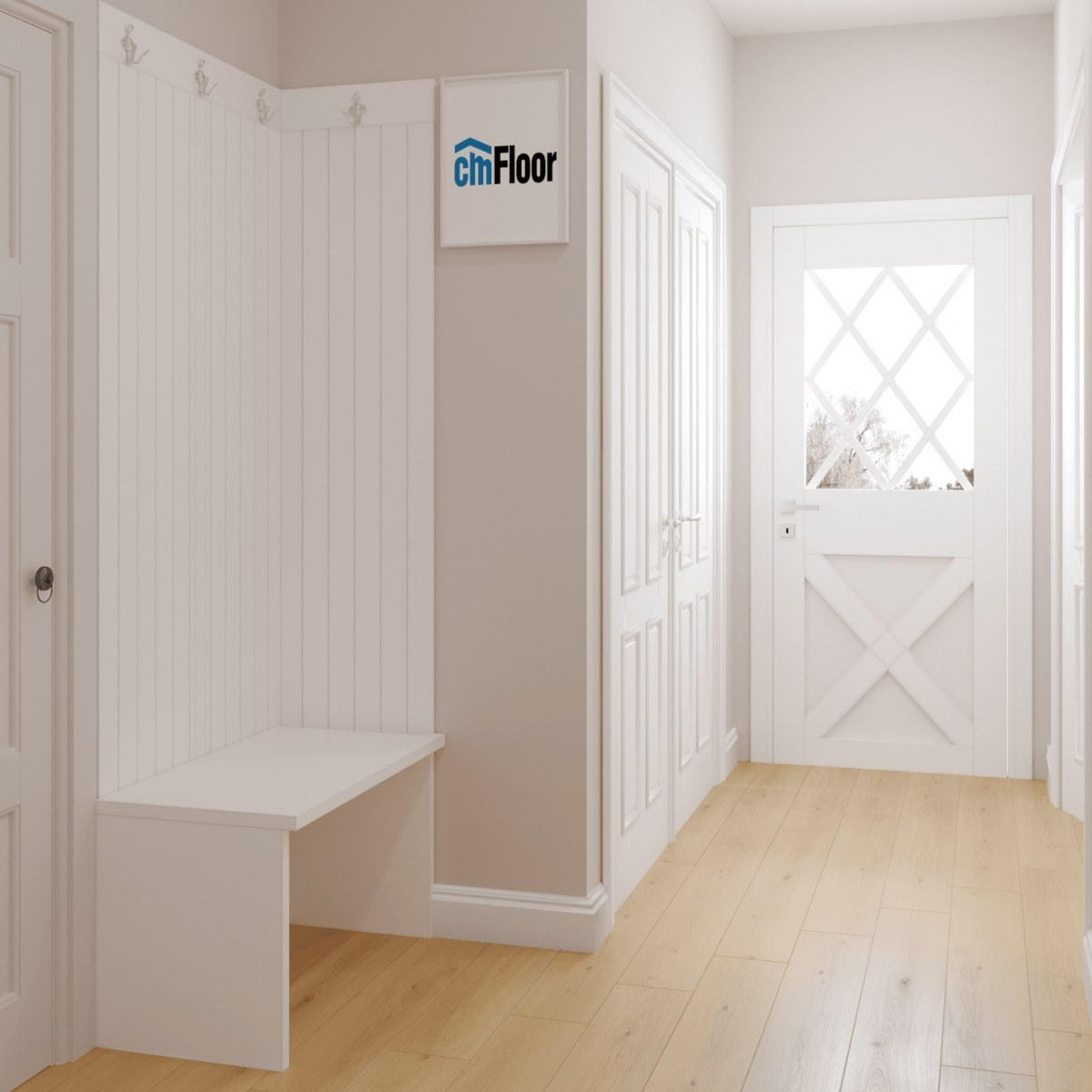 Виниловое напольное покрытие ScandiWood 09 Дуб Орегон (180*1220*5 мм) — купить в Ростове-на-Дону