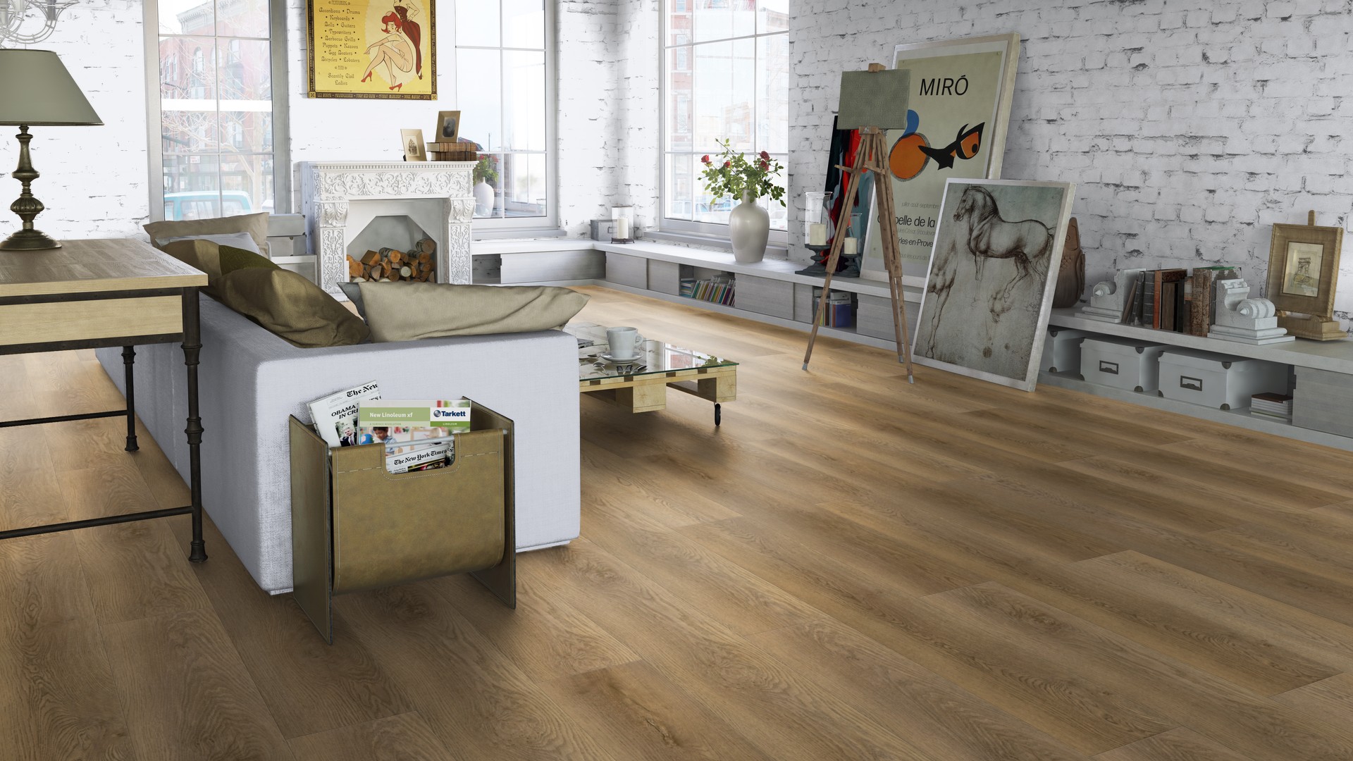 SPC ламинат "Tarkett" Deep House Stanley (1400*225*4,6 мм) — купить в Ростове-на-Дону