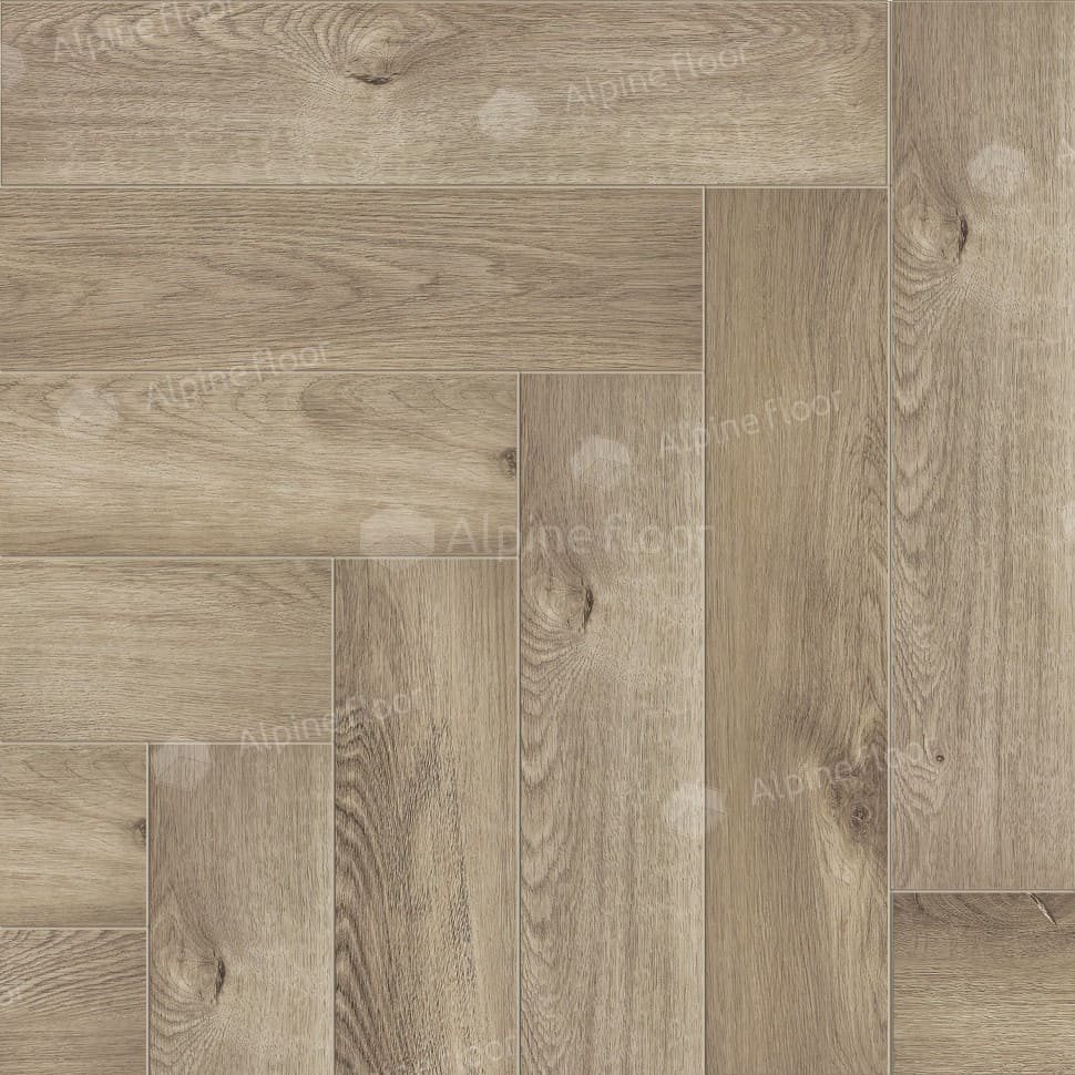 Виниловая плитка "Alpine Floor" Parquet LVT Дуб Натуральный Отбеленный (590*118*2,5 мм) — купить в Ростове-на-Дону