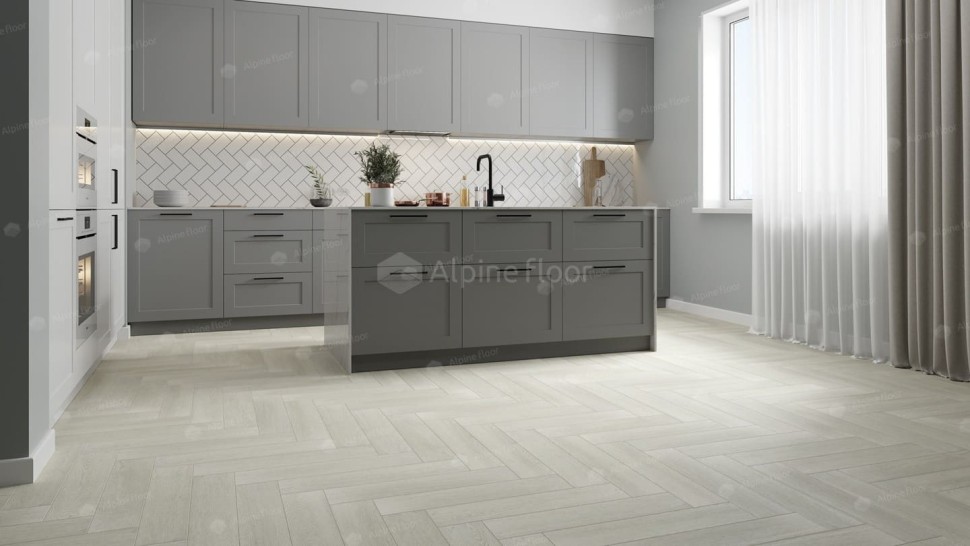 Виниловая плитка "Alpine Floor" Parquet LVT Зимний Лес (590*118*2,5 мм) — купить в Ростове-на-Дону