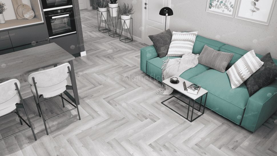 Виниловый ламинат "Alpine Floor" Parquet Light Дуб Лейтена (600*125*4 мм) — купить в Ростове-на-Дону