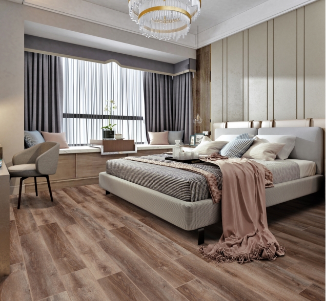 SPC ламинат "CronaFloor" Wood 4V Дуб Охрид (1200*180*4 мм) — купить в Ростове-на-Дону