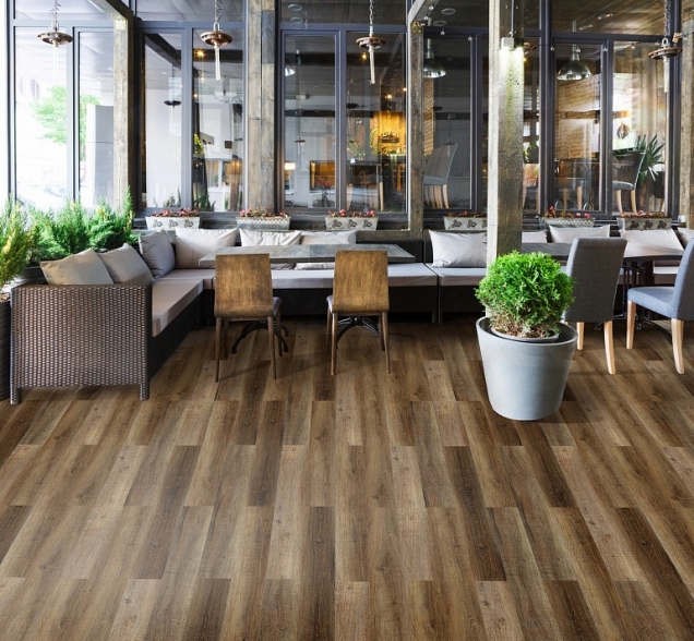 SPC ламинат "CronaFloor" Wood 4V Дуб Чак (1200*180*4 мм) — купить в Ростове-на-Дону