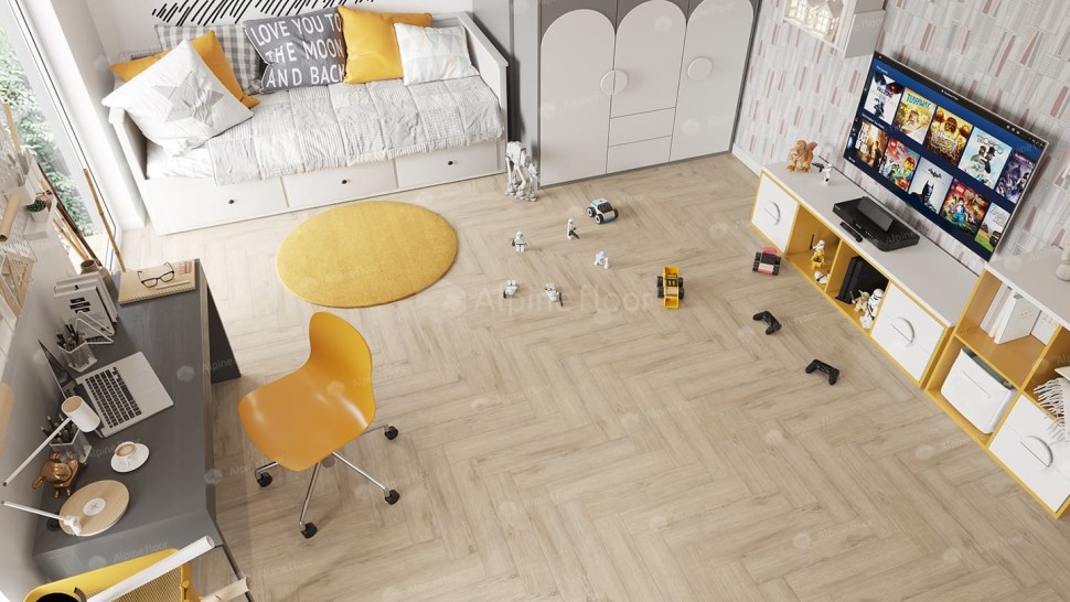 Виниловая плитка "Alpine Floor" Parquet LVT Дуб Медия (590*118*2,5 мм) — купить в Ростове-на-Дону