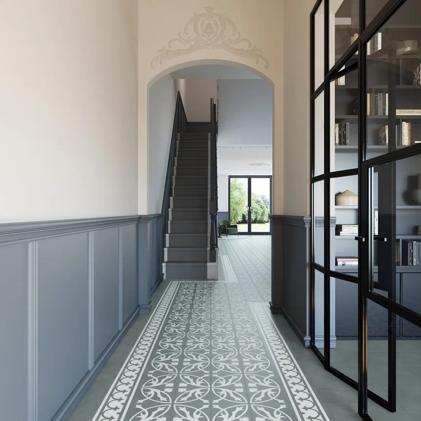 Кварцвиниловая плитка "Invictus" Victorian Deco Smoke (229*229*2,5мм) — купить в Ростове-на-Дону