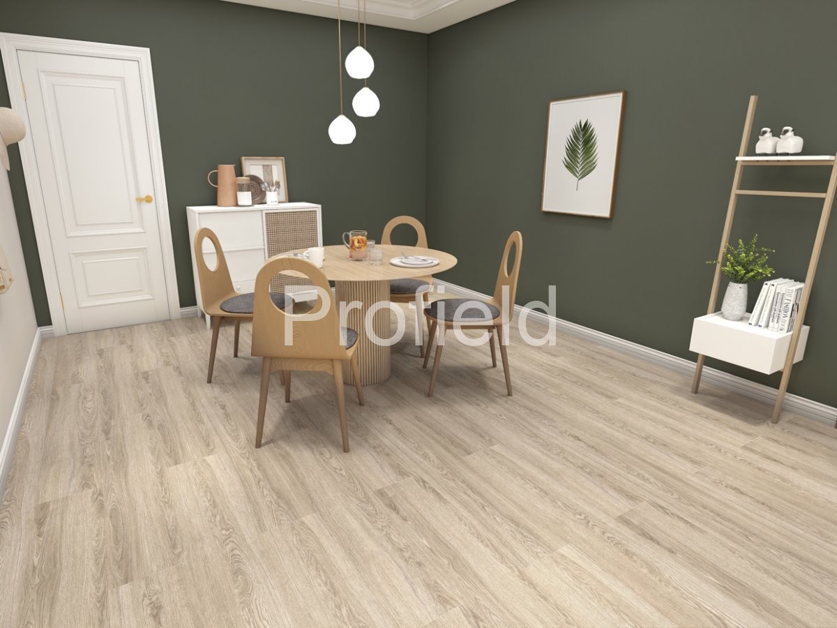 HSPC ламинат "Profield" Дуб Светлый (1200*228*5,5 мм) — купить в Ростове-на-Дону