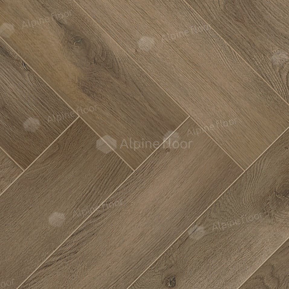 Ламинат "Alpine Floor" Herringbone Дуб Анжу (606*101*8 мм) — купить в Ростове-на-Дону