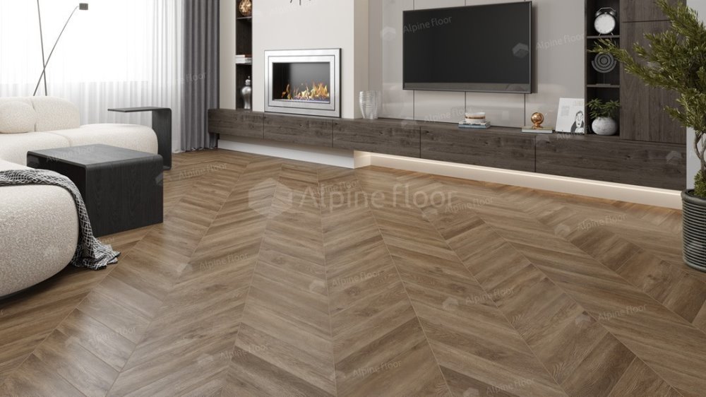 LVT плитка "Alpine Floor" Макадамия (555*127*2,5 мм) — купить в Ростове-на-Дону