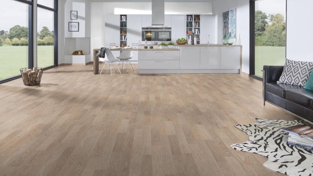 Ламинат "Kronospan" Forte Classic Дуб Льняной 4283 (1285*192*8 мм) — купить в Ростове-на-Дону