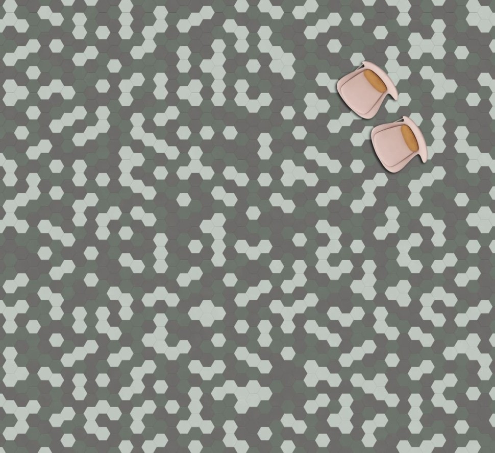 Виниловая плитка "Moduleo" Moods Hexagon 344 (226,32*196*2,5 мм) — купить в Ростове-на-Дону