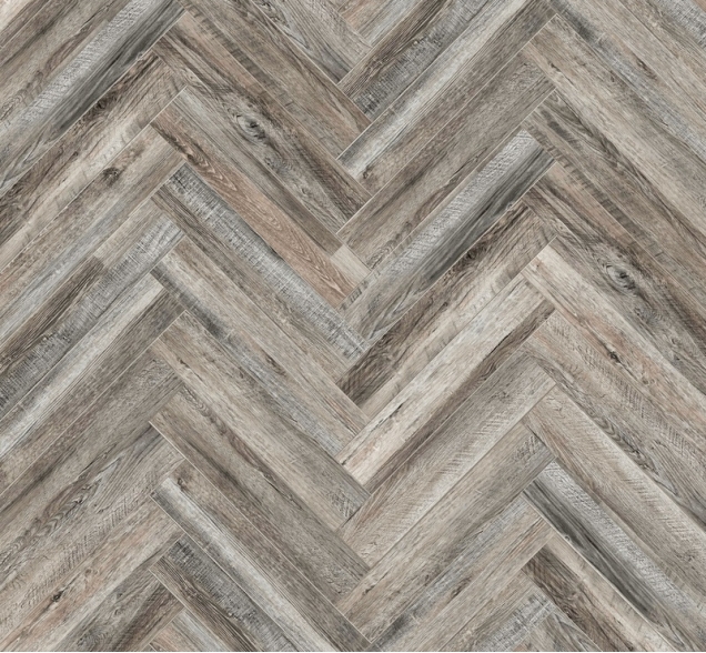 Виниловый ламинат SPC "Cronafloor" Herringbone Дуб Реймс (640*128*4,5 мм) — купить в Ростове-на-Дону