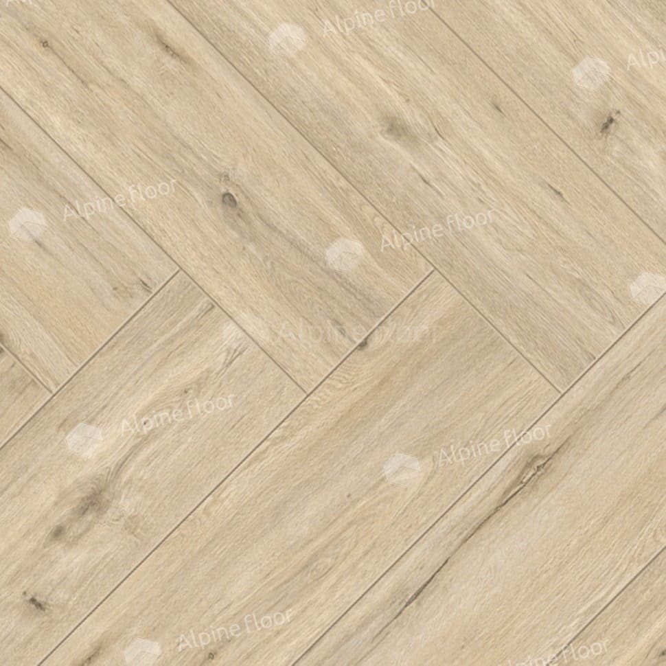Ламинат "Alpine Floor" Herringbone Дуб Лион (606*101*8 мм) — купить в Ростове-на-Дону