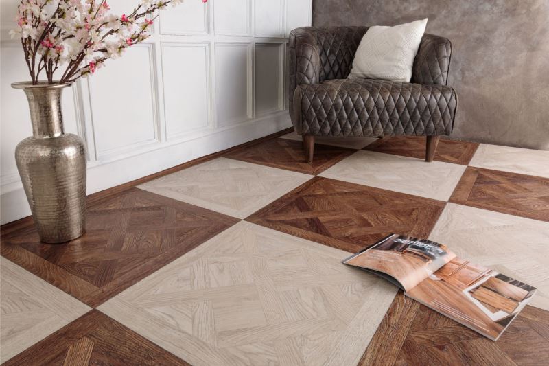 Замковая ПВХ плитка "Aquafloor" AF7001VS (600*600*7 мм) — купить в Ростове-на-Дону