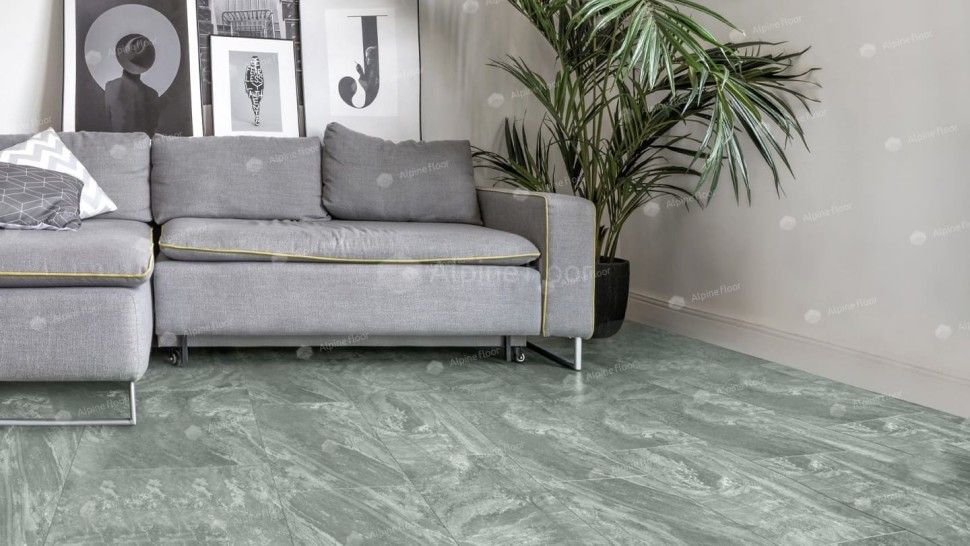 Виниловая плитка "Alpine Floor" Light Stone Хэмпшир (608*303*2,5 мм) — купить в Ростове-на-Дону