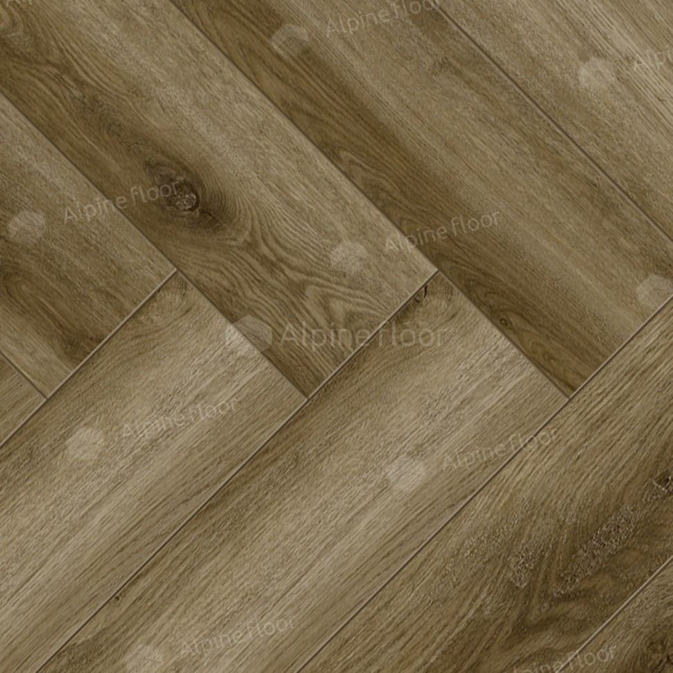 Ламинат "Alpine Floor" Herringbone Дуб Марсель (606*101*8 мм) — купить в Ростове-на-Дону